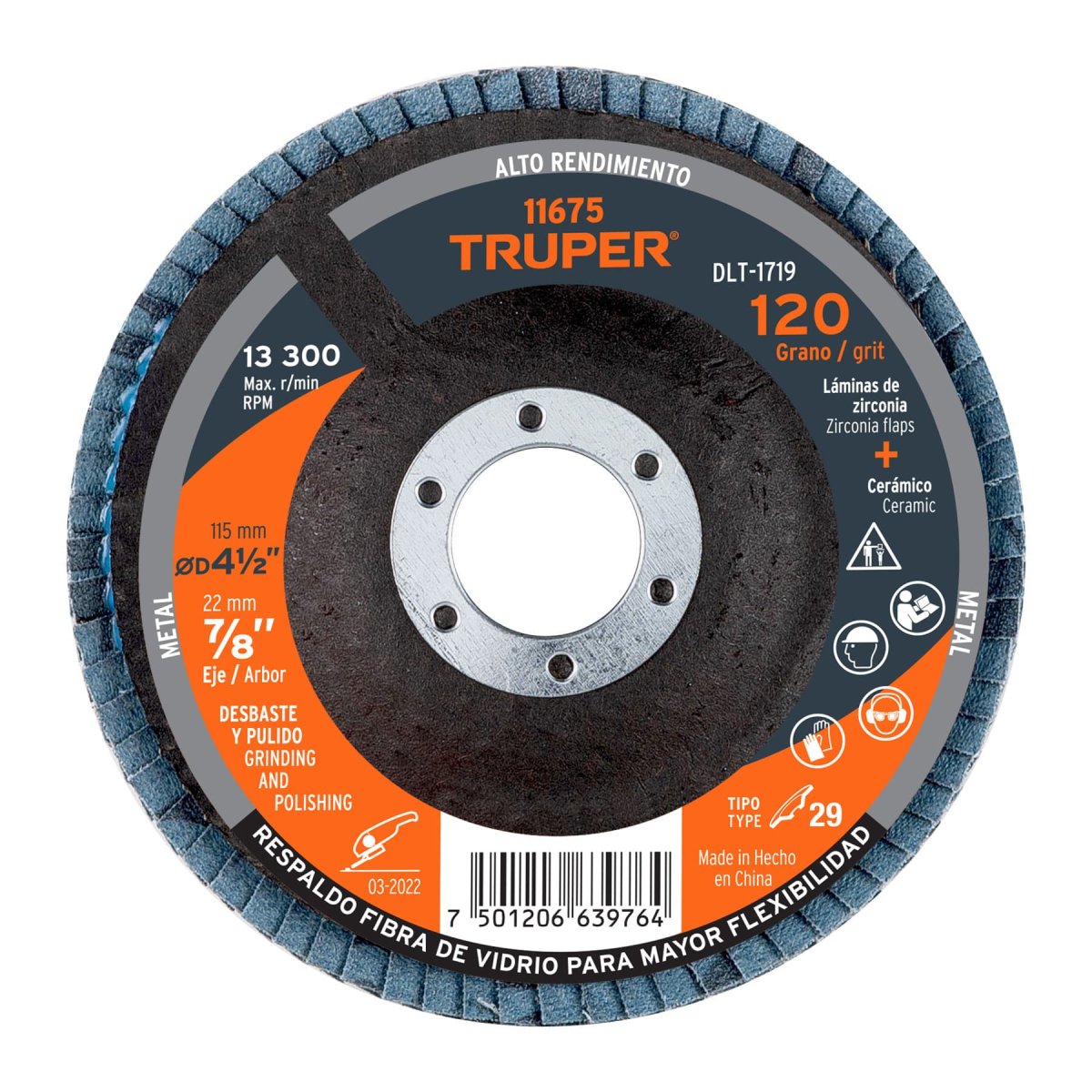 disco-laminado-4-1-2-pulgada-calibre-120-1-pieza-truper-11675